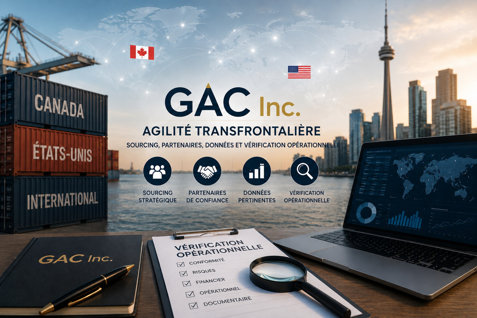Agilité transfrontalière et vérification opérationnelle - Global Aktion Canada